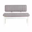 Bänk Hanah Home Soho Vit Spånskiva 110x85x40 cm - Soffor - 8681875791501 - 1