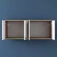 Förvaringsskåp Hanah Home BA120 Valnöt Spånskiva 120x46,8x42,5 cm - Skåp och byråer - 8683742031581 - 5
