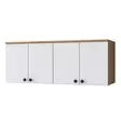 Förvaringsskåp Hanah Home BA120 Valnöt Spånskiva 120x46,8x42,5 cm - Skåp och byråer - 8683742031581 - 9