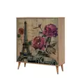 Förvaringsskåp Hanah Home Multilux 733 Sonoma Ek Spånskiva 95x111x36 cm - Skåp och byråer - 8681875380781 - 1
