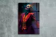 Akrylglastavla Wallity Joker Street Art Flerfärgad Akrylglas 66x99 cm - Tavlor och ramar - 8684283966011 - 2
