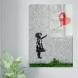 Glastavla Wallity Flerfärgad Glas 30x45 cm - Tavlor och ramar - 8683342792851 - 2
