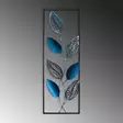 Väggdekor Metall Wallity Leaf Flerfärgad Metall 32x90 cm - Dekorationer, prydnadsföremål - 8683743680191 - 6