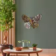 Väggdekor Metall Wallity Farfalla Flerfärgad Metall 22x29 cm - Dekorationer, prydnadsföremål - 8683743680221 - 4