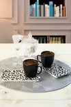 Kaffekoppar Set Hermia Flerfärgad Keramik 4 Delar - Kaffe- och teserviser - 8684282802051 - 3