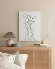 Canvastavla Wallity Flerfärgad Canvas 40x60 cm - Tavlor och ramar - 8684283202041 - 1