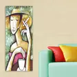 Canvastavla Wallity Flerfärgad Canvas 50x120 cm - Tavlor och ramar - 8682870436411 - 2