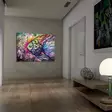 Canvastavla Wallity Flerfärgad Canvas 70x100 cm - Tavlor och ramar - 8682870300361 - 3