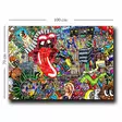 Canvastavla Wallity Flerfärgad Canvas 70x100 cm - Tavlor och ramar - 8684282634621 - 1