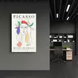 Glastavla Wallity Flerfärgad Glas 46x72 cm - Tavlor och ramar - 8684282945611 - 2