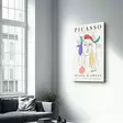 Glastavla Wallity Flerfärgad Glas 46x72 cm - Tavlor och ramar - 8684282945611 - 5
