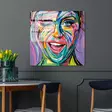 Glastavla Wallity Flerfärgad Glas 50x50 cm - Tavlor och ramar - 8684282240891 - 3