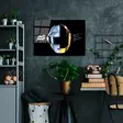 Glastavla Wallity Flerfärgad Glas 50x70 cm - Tavlor och ramar - 8683742870401 - 3