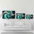 Glastavla Wallity Flerfärgad Glas 70x110 cm - Tavlor och ramar - 8684282950721 - 6