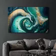 Glastavla Wallity Flerfärgad Glas 70x110 cm - Tavlor och ramar - 8684282950721 - 2
