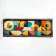 Inramad MDF-tavla Wallity Flerfärgad MDF 40x120 cm - Tavlor och ramar - 8684283650811 - 1