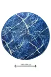 Badrumsmatta Mijölnir Flerfärgad 100% Polyester Antiallergisk Halkfri 100 cm - Badrumsmattor och våtrumsmattor - 8681875363661 - 3