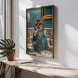 Inramad MDF-tavla Wallity Flerfärgad MDF 50x70 cm - Tavlor och ramar - 8684282630951 - 1