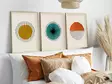 Inramad MDF-tavla Wallity Flerfärgad MDF 30x40 cm 3 Delar - Tavlor och ramar - 8684282337751 - 3