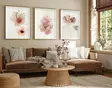 Inramad MDF-tavla Wallity Flerfärgad MDF 35x50 cm 3 Delar - Tavlor och ramar - 8684282340591 - 3