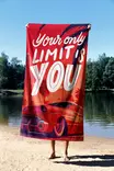 Strandhandduk Mijölnir Flerfärgad Mikrofilament 70x130 cm - Handdukar - 8684282666011 - 3