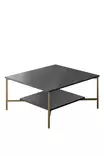 TV-bänk Hanah Home Gold Line Antracit Guld Spånskiva 180x30x48 cm - Möbler - 8683742452041 - 11