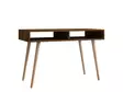 Skrivbord Hanah Home Novo Valnöt Spånskiva 120x74,8x60 cm - Skrivbord - 8681875587791 - 1