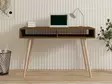 Skrivbord Hanah Home Novo Valnöt Spånskiva 120x74,8x60 cm - Skrivbord - 8681875587791 - 3