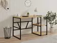 Skrivbord Hanah Home Sapphire Oak Safir Ek Spånskiva 120x74x60 cm - Skrivbord - 8683342397971 - 2