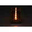 Peilikuutio liekkiefektillä 15 cm Finnlumor - Paristokäyttöinen peililyhty LED-liekillä ja ajastimella (IP20) - Ljussmycken och ljusfigurer - 6410416579061 - 3