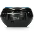 Portable stereo FM radio with CD player Blue / Black - Radioapparater - 8711902045021 - 20