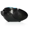 Portable stereo FM radio with CD player Blue / Black - Radioapparater - 8711902045021 - 16