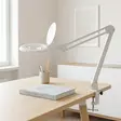 Bordslampa med förstoringsglas 12W LIVO - 3x glaslins USB-C - Golv- och bordslampor - 6418536040621 - 1