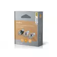RJ45-kontakt | RJ45 Pass Through | Solid/strängad FTP CAT6 | Rak | Guldplaterad | 10 st. | Polycarbonate | Grå / Svart / Vit | Låda - Dator och nätverk - 5412810336401 - 67