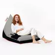 Sittsäck Atelier del Sofa Pyramid Fume Polyester 145x90 cm - Saccosäckar - 8683743039661 - 1