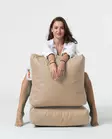 Sittsäck Atelier del Sofa Siesta Mink Polyester 55x180 cm - Saccosäckar - 8683743039791 - 15