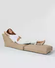 Sittsäck Atelier del Sofa Siesta Mink Polyester 55x180 cm - Saccosäckar - 8683743039791 - 9