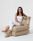 Sittsäck Atelier del Sofa Siesta Mink Polyester 55x180 cm - Saccosäckar - 8683743039791 - 2