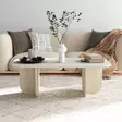 Soffbord Hanah Home Becaj Sandsten Spånskiva 120x41,4x60 cm - Soffbord - 8684283801381 - 3
