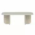Soffbord Hanah Home Becaj Sandsten Spånskiva 120x41,4x60 cm - Soffbord - 8684283801381 - 1