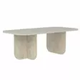 Soffbord Hanah Home Becaj Sandsten Spånskiva 120x41,4x60 cm - Soffbord - 8684283801381 - 5
