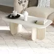 Soffbord Hanah Home Becaj Sandsten Spånskiva 120x41,4x60 cm - Soffbord - 8684283801381 - 2