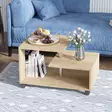 Soffbord Hanah Home Karanfil Safir Ek Spånskiva 80x52,5x40 cm - Soffbord - 8682870866041 - 2