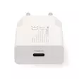 Väggladdare | 20 W | GaN | PD3.0 | 1.67 A / 2.22 A / 3.0 A | Antal utgångar: 1 | USB-C | Automatiskt val av Spänning | Vit - Nätladdare - 5412810475131 - 11