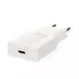 Väggladdare | 20 W | GaN | PD3.0 | 1.67 A / 2.22 A / 3.0 A | Antal utgångar: 1 | USB-C | Automatiskt val av Spänning | Vit - Nätladdare - 5412810475131 - 40