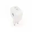 Väggladdare | 45 W | GaN | PD3.0 | 2.25 A / 3.0 A | Antal utgångar: 2 | 2x USB-C | Automatiskt val av Spänning | Vit - Nätladdare - 5412810470211 - 41