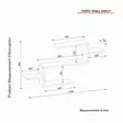 Bokhylla Hanah Home Twist Vit Spånskiva 104x49,4x14,5 cm - Bokhyllor - 8681181674871 - 7