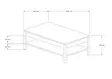 Soffbord Hanah Home Moli Safir Vit Spånskiva 100x35x60 cm - Soffbord - 8683342049931 - 6