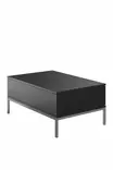 Soffbord Hanah Home Lord Antracit Silver Spånskiva 90x40x60 cm - Soffbord - 8684282483991 - 1