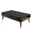 Soffbord Hanah Home Valensiya Valnöt Antracit Spånskiva 105x60x34,6 cm - Soffbord - 8684282088301 - 4
